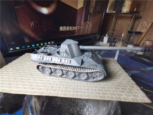 Homemade 1/72 Scorpion Tank Jagdpanther Military Tank Finished Model Ornament