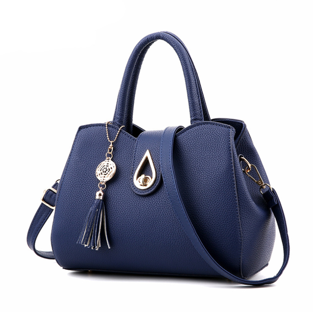 Women Ladies PU Leather Handbags Shoulder Messenger Bag Women Satchel Tote Purse