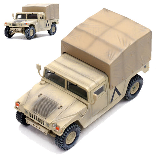 1/64 US M998 Hummer transport vehicle with canopy alloy model