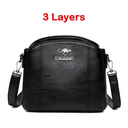 Fashion Leather Handbag Purse Small Crossbody Shoulder Messenger Bag Polyester