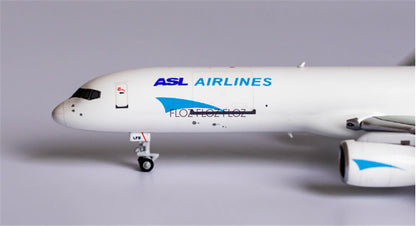 NG Model ASL Airlines for Boeing B757-200F OE-LFB 1:400 Aircraft Pre-built Model