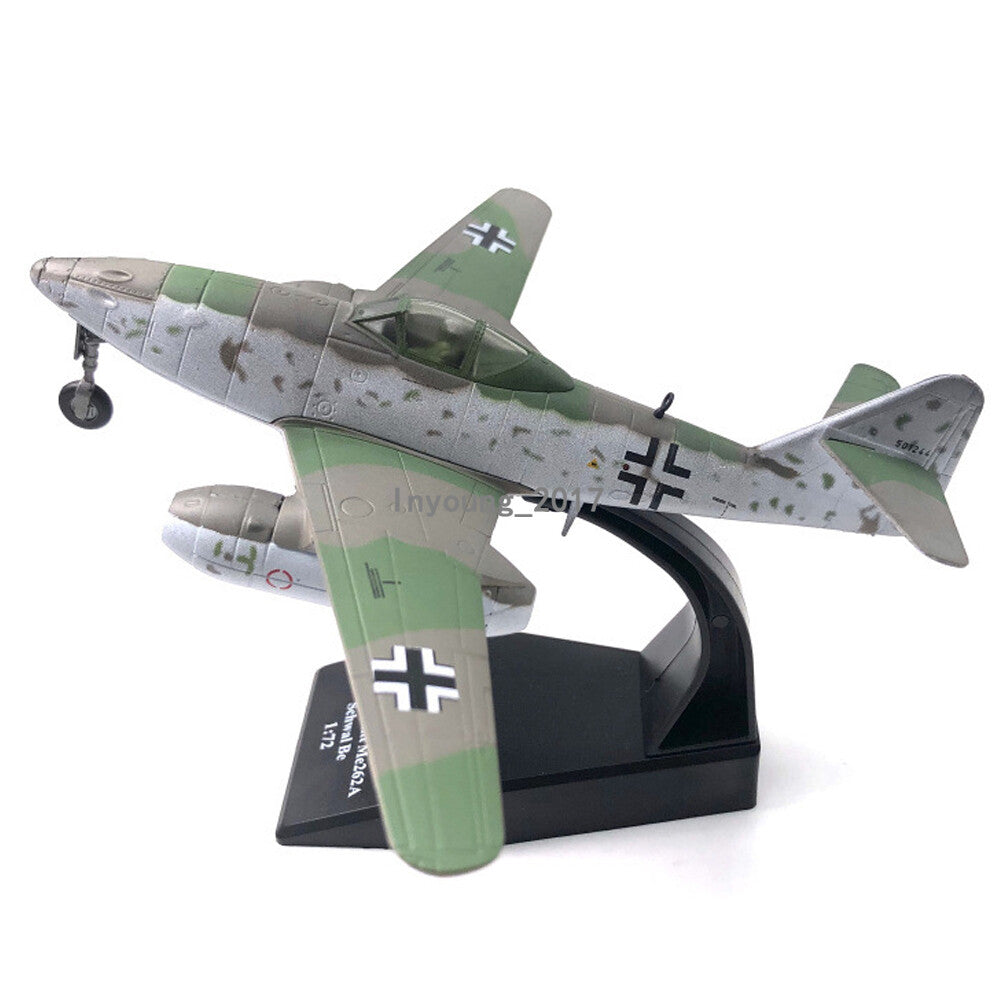 1/72 WWII Messerschmitt Me262 Schwal Be Plane Model Diecast Airplane Model