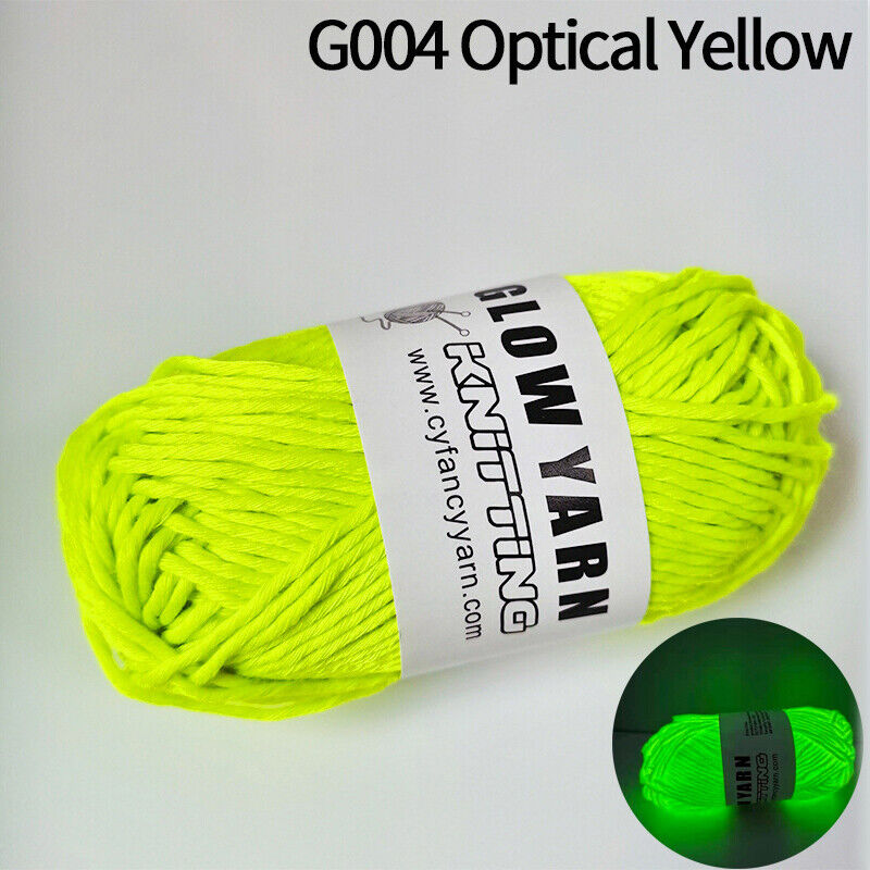 Hat Wool Yarn Functional Yarn Knitting Material Scarf Accessories Luminous DIY