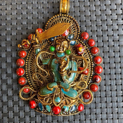Buddhist Supplies Buddha Statue Nepalese Handmade Bodyguard Buddha Pendant Brand