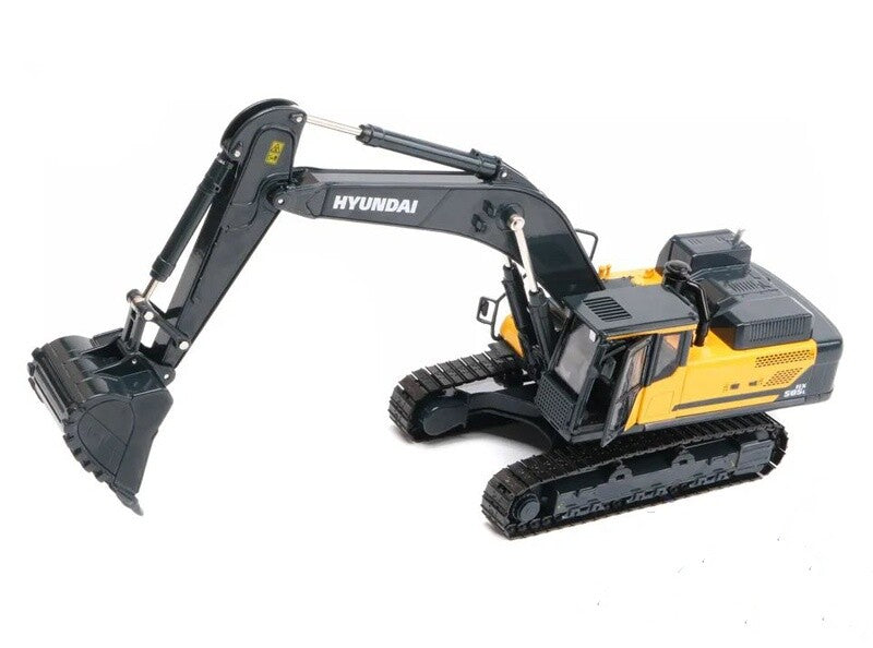 1:43 28CM HX505L Crawler Excavator Contruction Equipment Machine Diecast Model
