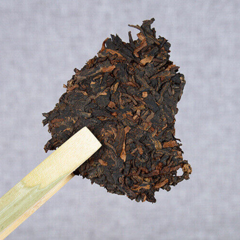 357g Top Black Tea Yunnan Pu-erh Tea Ancient Tree Pu-erh Ripe Cake Health Care