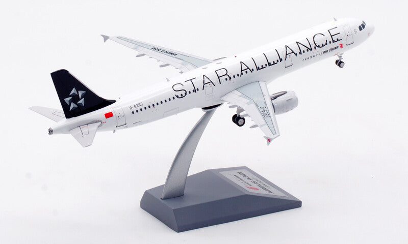 1:200 Aviation AIR CHINA STAR ALLIANCE AIRBUS A321 Passenger Plane Diecast Model