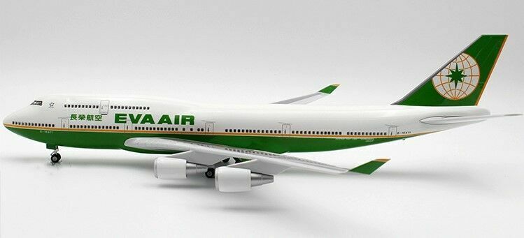1:150 47CM EVA AIR BOEING 747-400 Passenger Airplane Landing Gear Resin Model