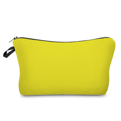 Heat Transfer Cosmetic Bags Toiletry Purse Waterproof Makeup Organizer Storage