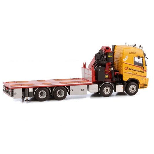 1:50 WSI TRUCK 8X2 PALFINGER PK 780002-SH +JIB Truck-mounted Crane Diecast Model