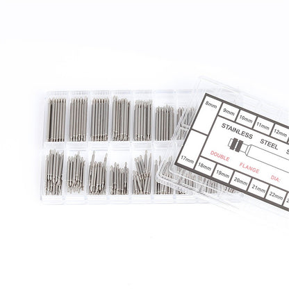 360PCS 8-25mm Watch Spring Bars Strap Link Pins Stainless Steel Repair Kit Tool