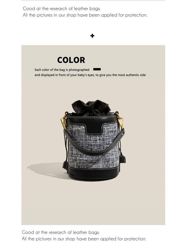 England Bag Women Blogger Bucket Autumn Winter Messenger Shoulder Bag