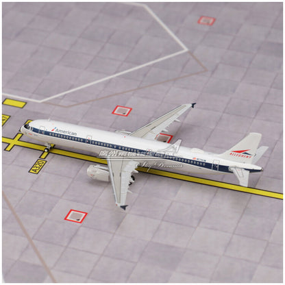 1:400 GeminiJets American AIRBUS A321 Passenger Airplane Diecast Aircraft Model