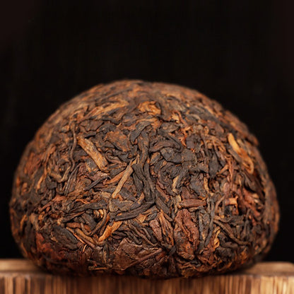 100g Ripe Pu'er Tuocha Yunnan Menghai Ancient Tree Compressed Fermented Tea