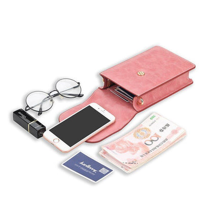 Synthetic Leather Crossbody Bags Large Handbag Purse Multifunction Shoulder Bag
