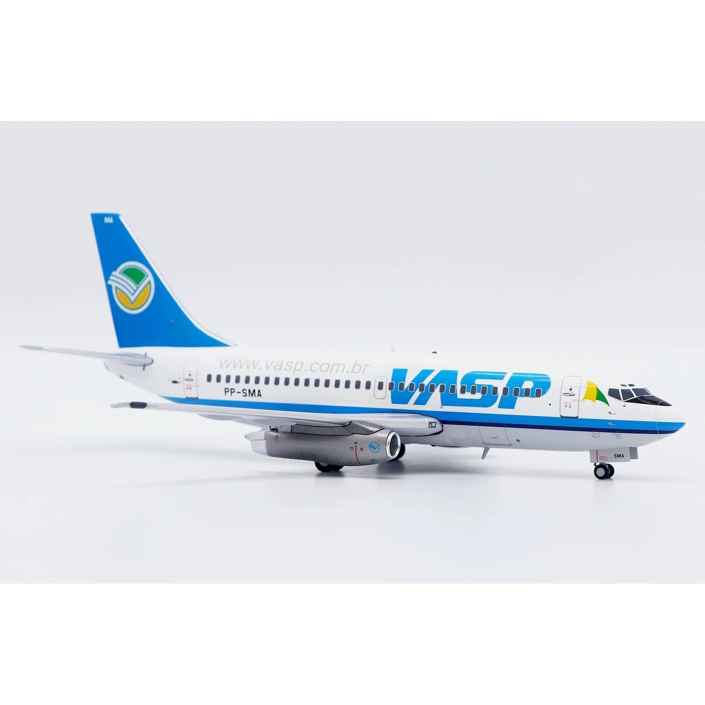 1:200 JC Wings VASP B737-200 PP-SMA Passenger Airplane Diecast Aircraft Model