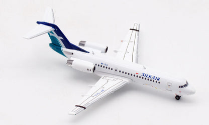 JC Wings SILK AIR Fokker-70 9V-SLL 1/400 DIECAST Aircraft Pre-built Model