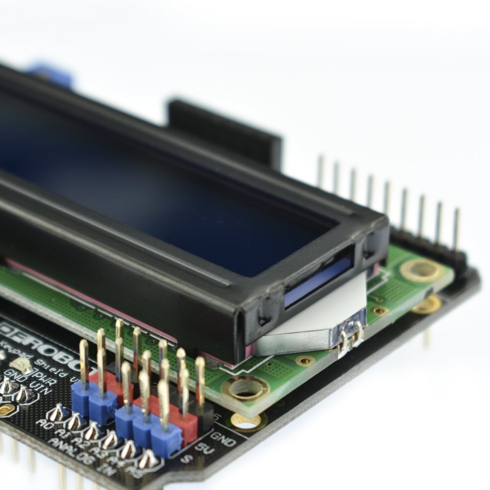 DFRobot DFR0009 LCD Keypad Shield For Arduino, Gravity: 1602