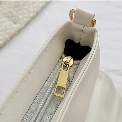 Shoulder Bags Chain Crossbody Retro Flap Synthetic Leather Big Purse 26*6*27 CM