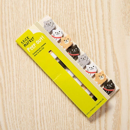 Sticky Notes 1PCS Cute Kawaii Cartoon Animals Cat Panda Dog Memo Pad Notebook