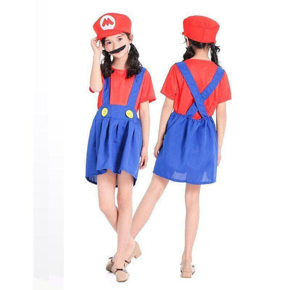Cosplay Disfraz De Super Mario Traje De Para Adultos Y Niã±os Fiesta De Hallowee