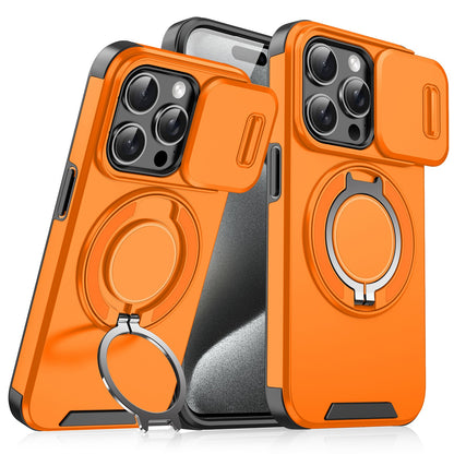Compatible with iPhone 17 Pro Max/16 Pro, Window Mount Shockproof Phone Case