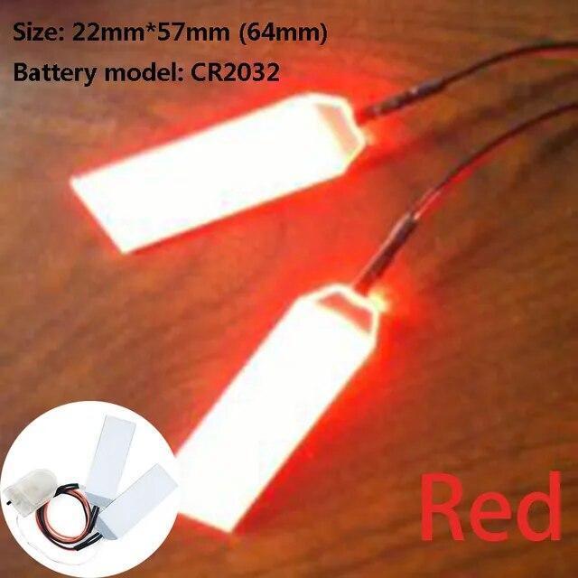 Flexible Bendable DIYLED Eye Light For Helmet Mask Eye Light Cosplay Accessories