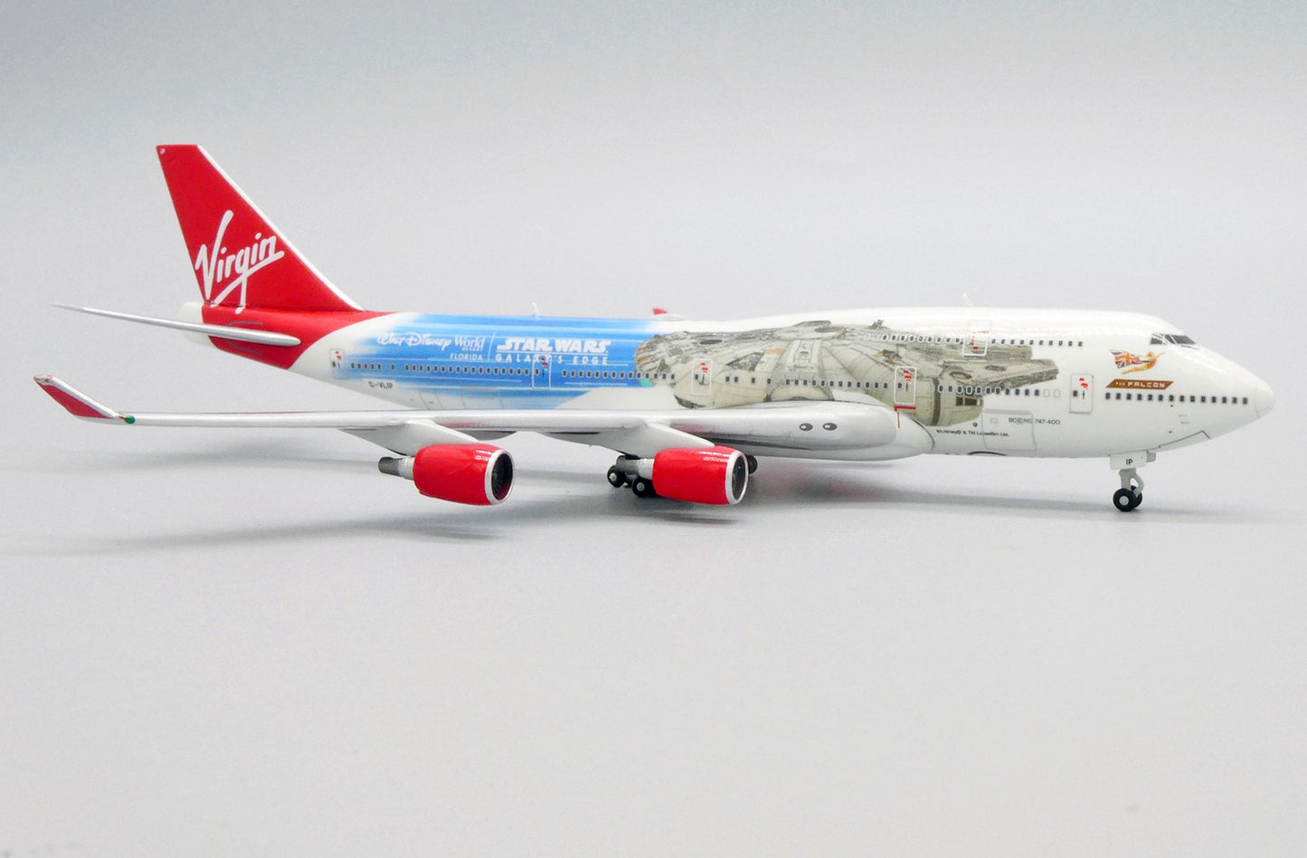1:400 JC Wings Virgin Atlantic Boeing 747-400 Airplane Diecast Aircraft Model