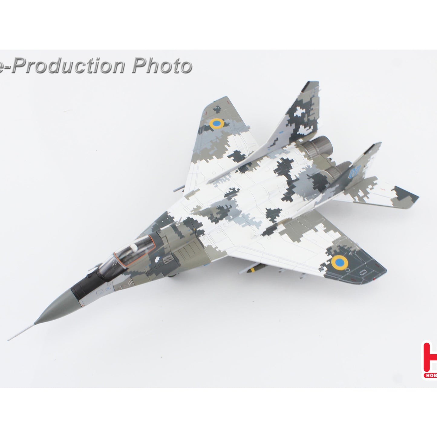 1:72 HM Mikoyan MiG-29MU1 Fulcrum-C ,Ukrainian Air Force Fighter Diecast Model