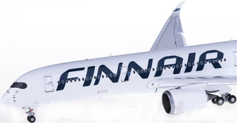 JC Wings FINNAIR for Airbus A350-900 OH-LWD Flaps down 1/200 plane Pre-builded
