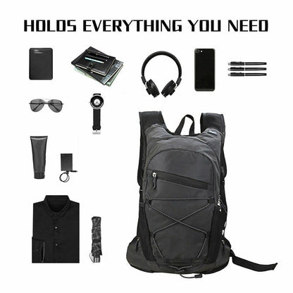 Reflective Mountain Bike Water Backpacks Outdoor Sports Bag Cycling Rucksack 1PC