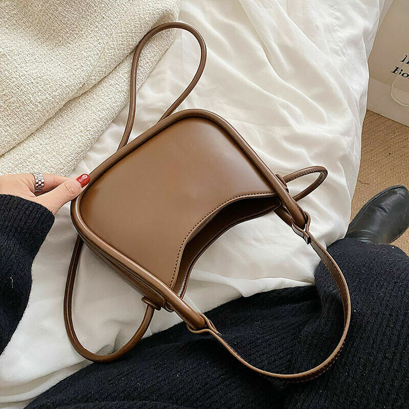 PU Leather Women's Handbag Short Handle One Shoulder Crossbody Bags