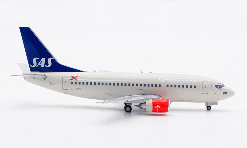 1:200 JC Wings SAS Braathens Scandinavian BOEING B737-500 Airplane Diecast Model