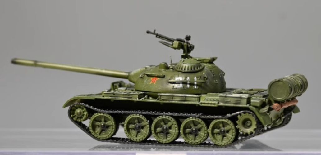 Sanrong 1/72 Chinese Army Type 59 Die-cast Tank 62010 Painted Finished Model