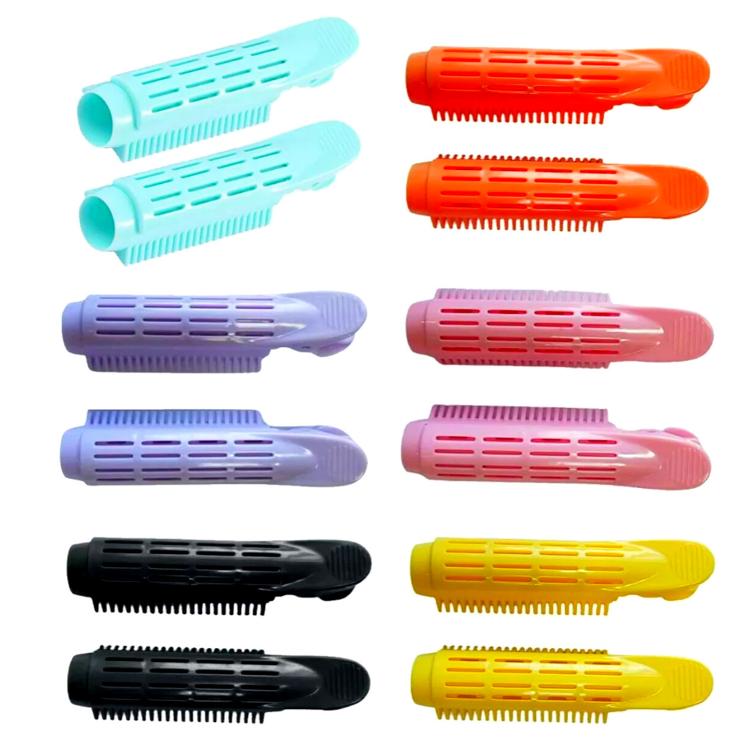 Rizador para Cabello sin calor Reutilizable, Peinados Rulos Rizos Rollos 10 Pcs