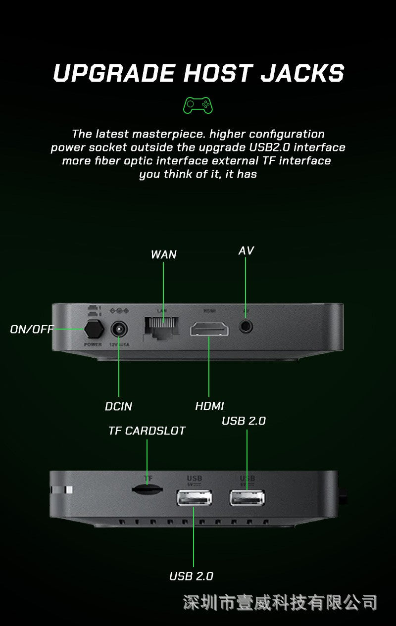 G36 PRO game console TV set-top box 4K dual system wireless home game console
