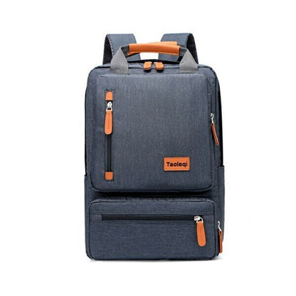 Men Backpack Casual Business Notebook Bag Light 15.6-inch Laptop Bag Anti-theft