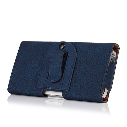Leather Belt Loop Clip Slim Case Cover /Tempered Glass For Galaxy Note 9