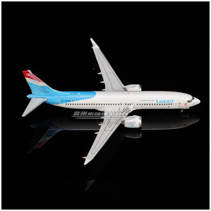 1:400 JC Wings Luxair BOEING 737 MAX 8 Passenger Airplane Diecast Aircraft Model