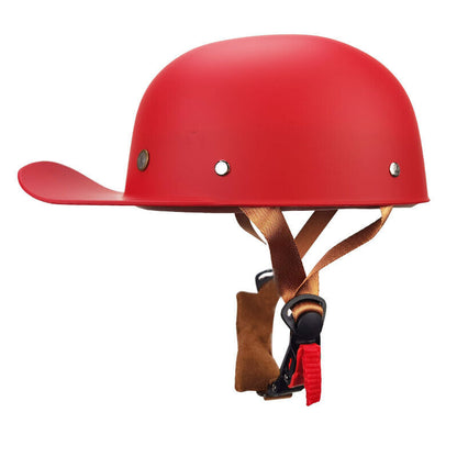 Retro Motorcycle Helmet Motorcycle Half Helmet Baseball Cap for Men Women Gift