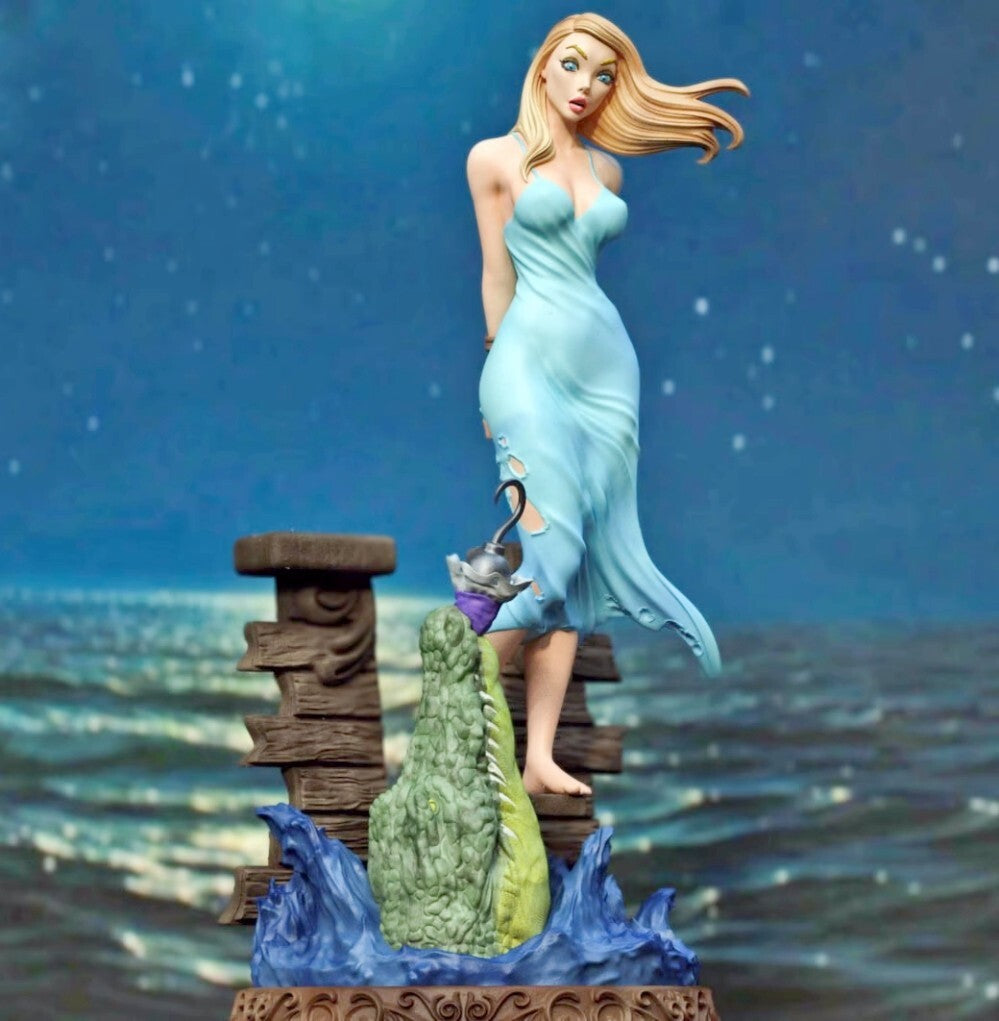 1:18 resin figures model kit Fantasy Girl Twenty Darling Unassembled Unpainted