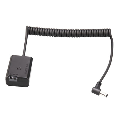 Decoded NP-FW50 Dummy Battery DC Coupler Cable for Sony ZV-E10 A7 A7R A7S A7M