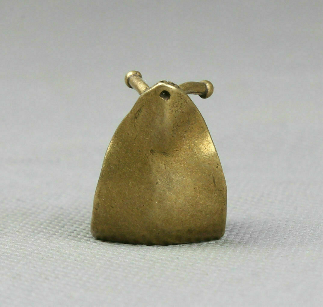 Rare Chinese old bronze handmade Small Snail Statue figure Tea pet decoration
