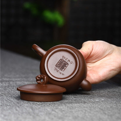 70ml Tea Pot With Tea Holes 7 Marked Orignal Ore Real Yixing Zisha Pot Handmade