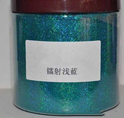 Nail Art Glitters 50g Bag Sparkly Holographic Powder Manicure Polish Accessories