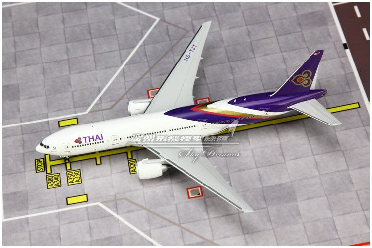 1:400 Phoenix THAI BOEING 777-200ER Passenger Airplane Diecast Aircraft Model