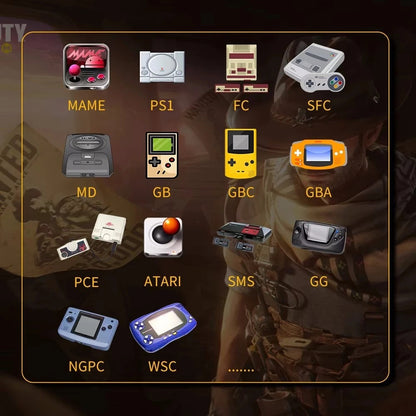 New Upgraded SF3000 Retro Handheld Game Console, 128GB Mini Video Game