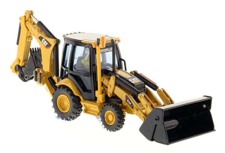 1:50 DM CAT420E IT Backhoe Loader Construction Machine Equipment Diecast Model