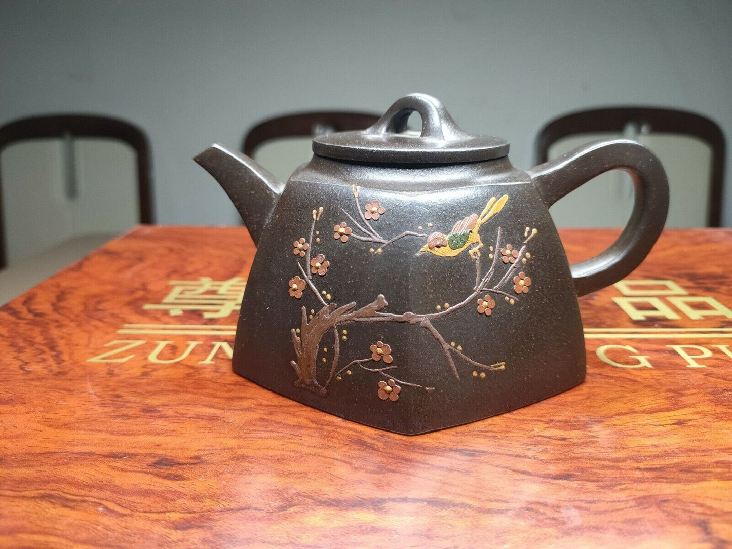 Chinese Yixing Zisha Clay Handmade Exquisite Teapot #825000