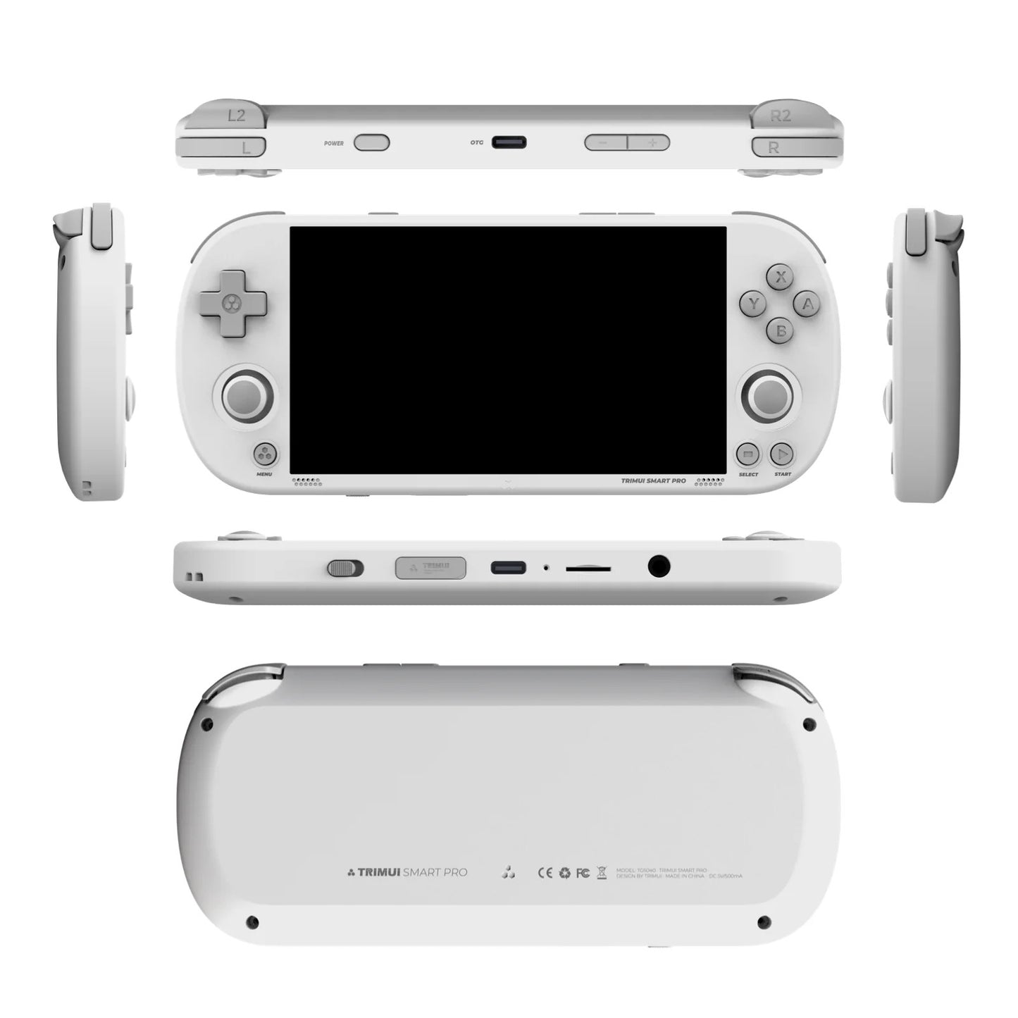 Trimui Smart Pro Handheld Gaming Console 4.96”IPS Screen Linux Emulator 64-256GB